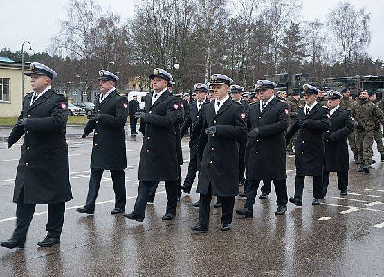 Defilada pododdziałów Morskiej
