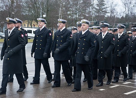 Defilada pododdziałów Morskiej