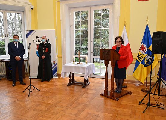 Wystąpienie starosty Alicji