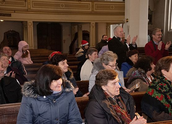 Publiczność w Santuarium św.