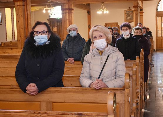 Wśród żałobników starosta