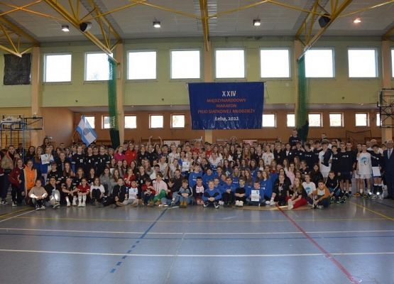 Uczestnicy Maratonu Siatkówki