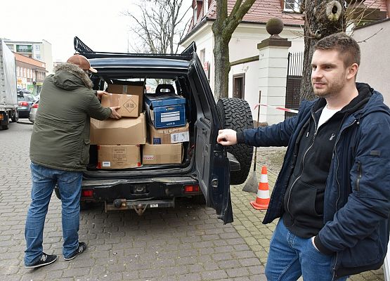 Samochód już załadowany