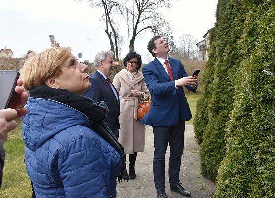 Przed Izbą Pamięci