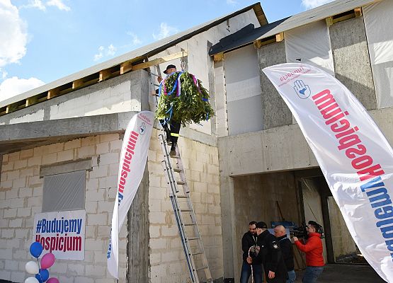 Wiecha już na swoim miejscu