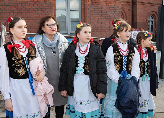 Uczestnicy przed Stacją