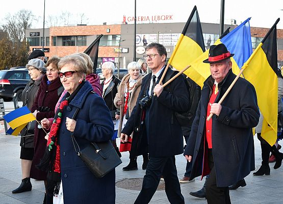 Uczestnicy przemarszu
