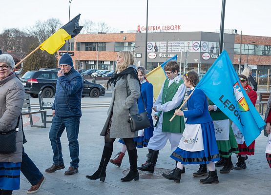 Uczestnicy przemarszu