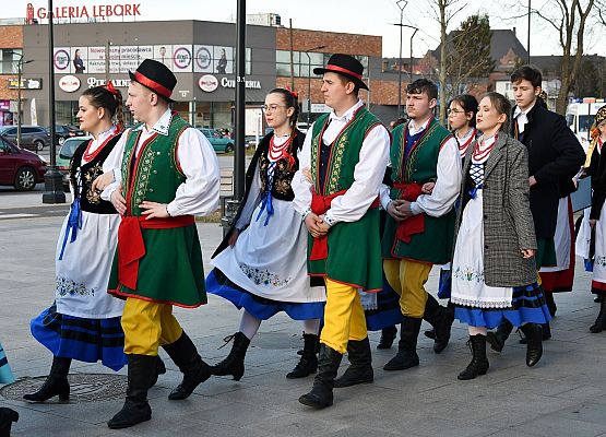 Uczestnicy przemarszu