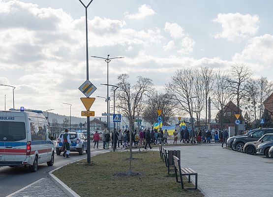 Uczestnicy przemarszu