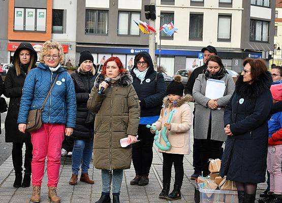 Przemawia wiceprezes E.Wolska