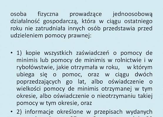 Dokumenty wymagane od osób