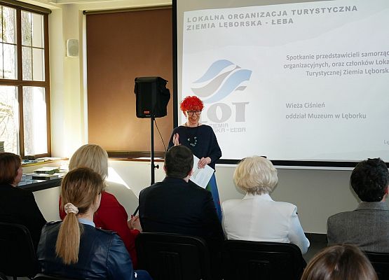 Wystąpienie dyr. M.Pruskiej na