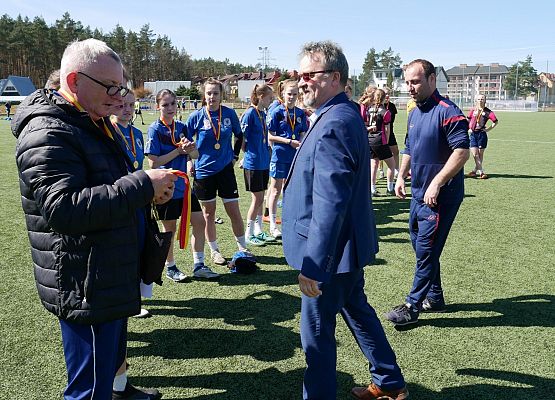 Wicestarosta z trenerem