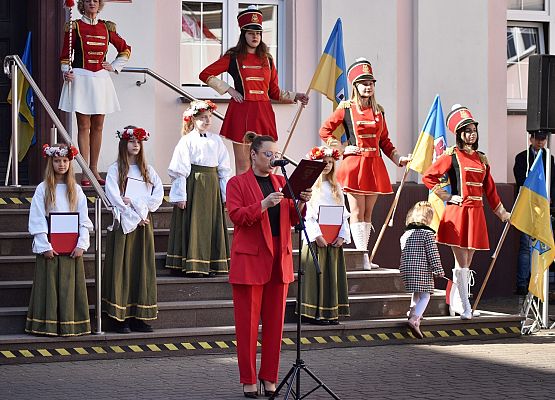 Uroczystość prowadzi Iwona