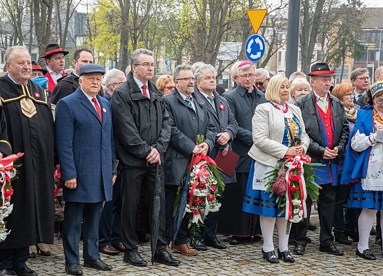 Wśród uczestników uroczystości