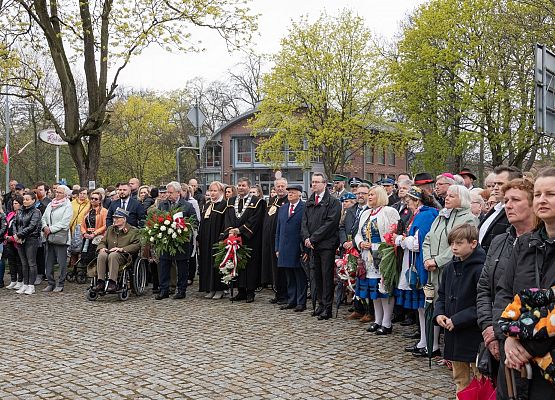 Uczestnicy uroczystości na