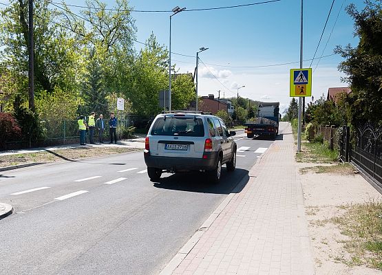 Ruch kołowy na przebudowanym