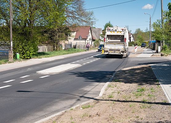 Ruch kołowy na przebudowanym