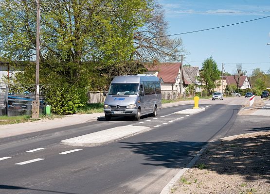 Ruch kołowy na przebudowanym