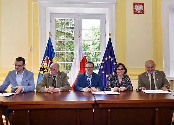 Od lewej: A. Wenta - Dyr. ZDP,