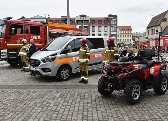 Wozy strażackie przygotowane