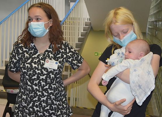 Jeden z najmłodszych pacjentów