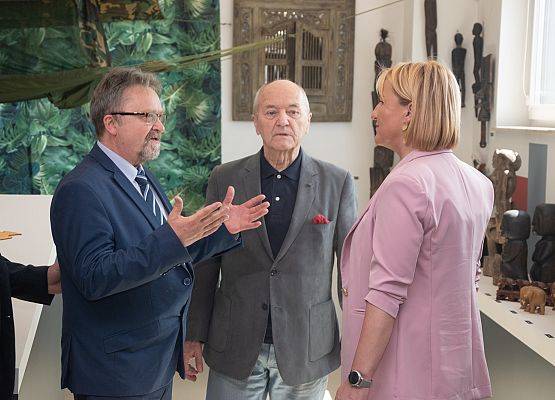 Rozmowa w muzeum: wicestarosta