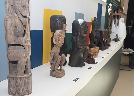 Wnętrza muzeum patrona