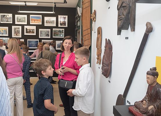 Wnętrza muzeum patrona