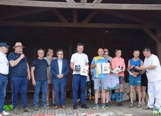 Na mecie po rozdaniu nagród