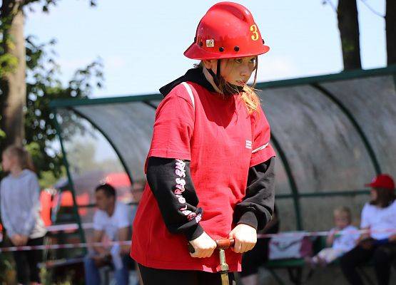 Młodzi pożarnicy w akcji