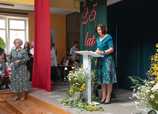 Wystąpienie dyr. Grażyny