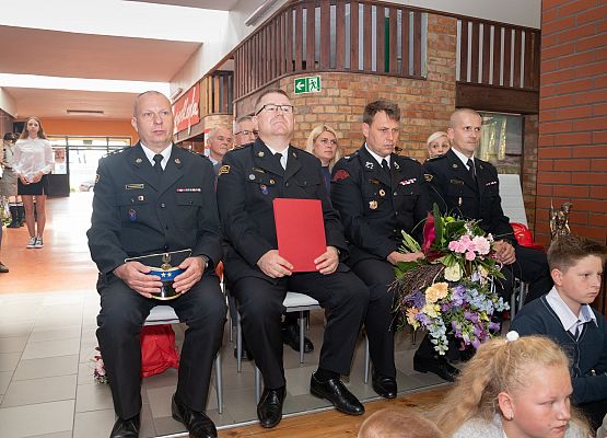 Przedstawiciele patrona szkoły