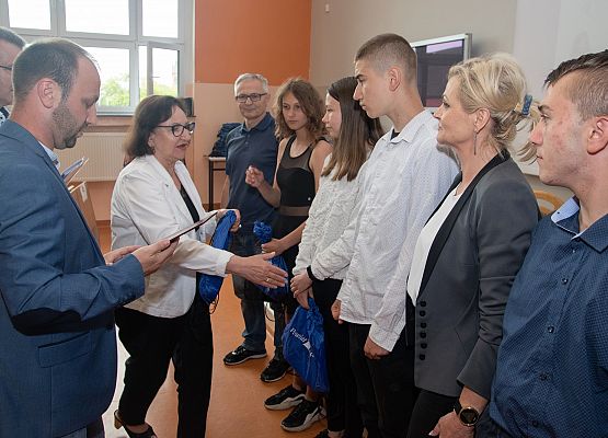 Nagrody wręcza starosta