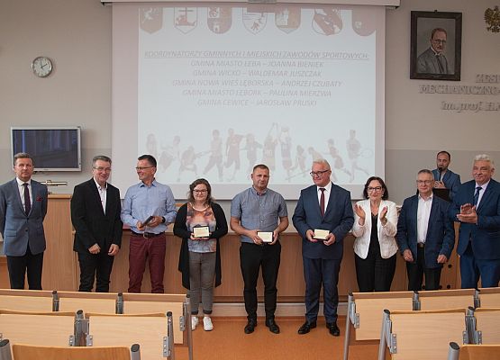 Samorządowcy z nagrodzonymi