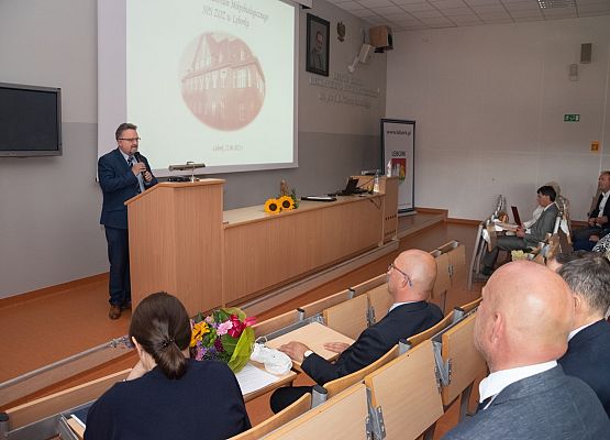 Wystąpienie wicestarosty E.