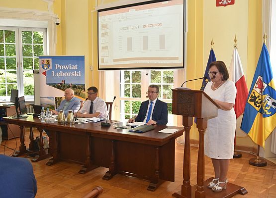 Wystąpienie starosty Alicji