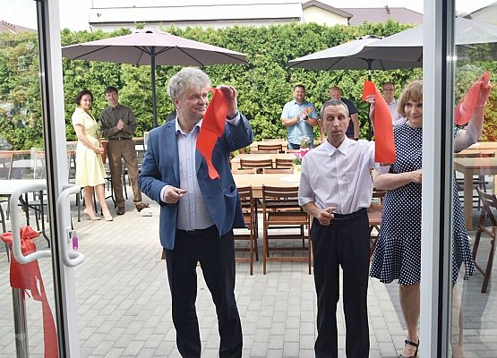 Przecięcie wstęgi do nowej