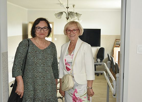 Starosta ogląda zakończoną