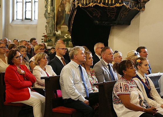 Starosta podczas uroczystej