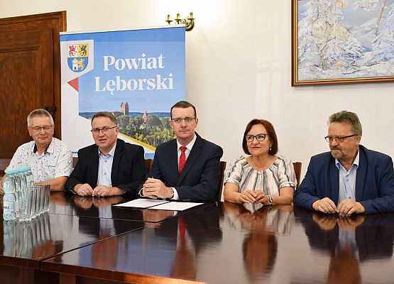 Od lewej: Wójt NWL Z.