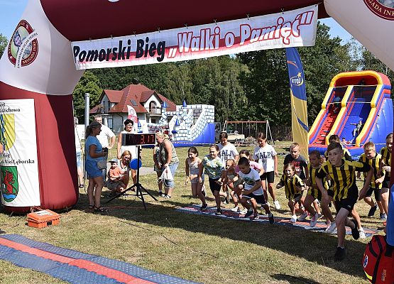 Start biegu dla dzieci