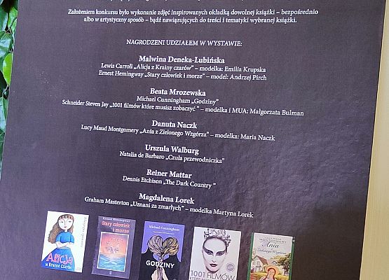 Plansza informacyjna konkursu