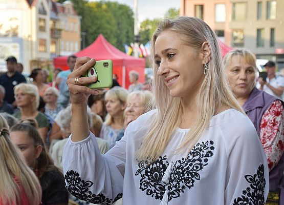 Pamiątkowe zdjęcie z występu