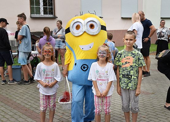 Wspólne zdjęcie z Minionkiem