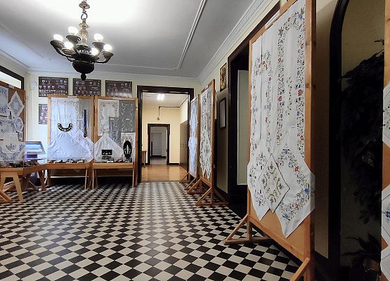 Wystawa haftu kaszubskiego w