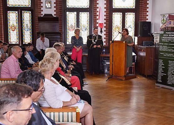 Wystąpienie starosty A.