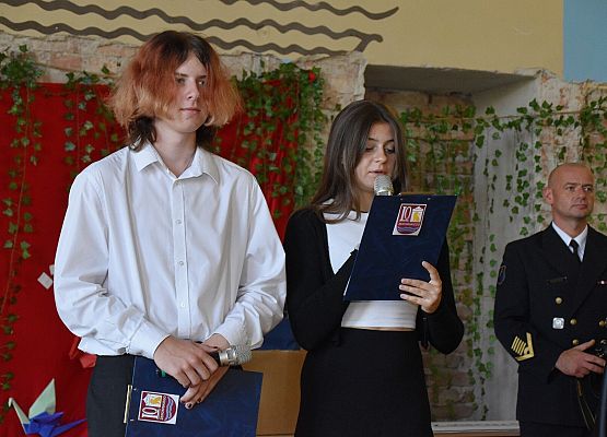 Prowadzący uroczystość