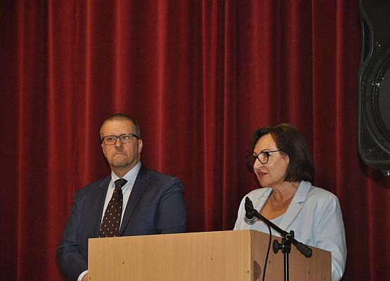 Wystąpienie starosty A.